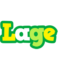 Lage soccer logo