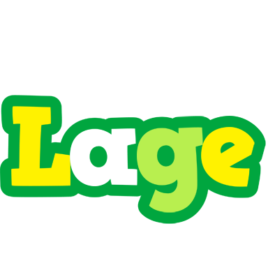 Lage soccer logo