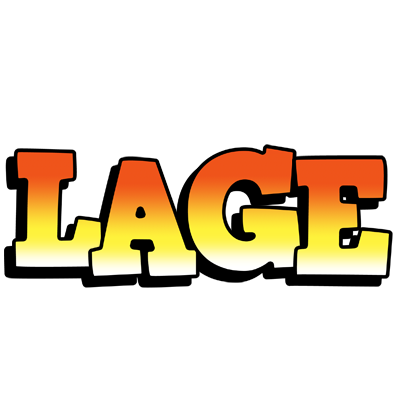 Lage sunset logo