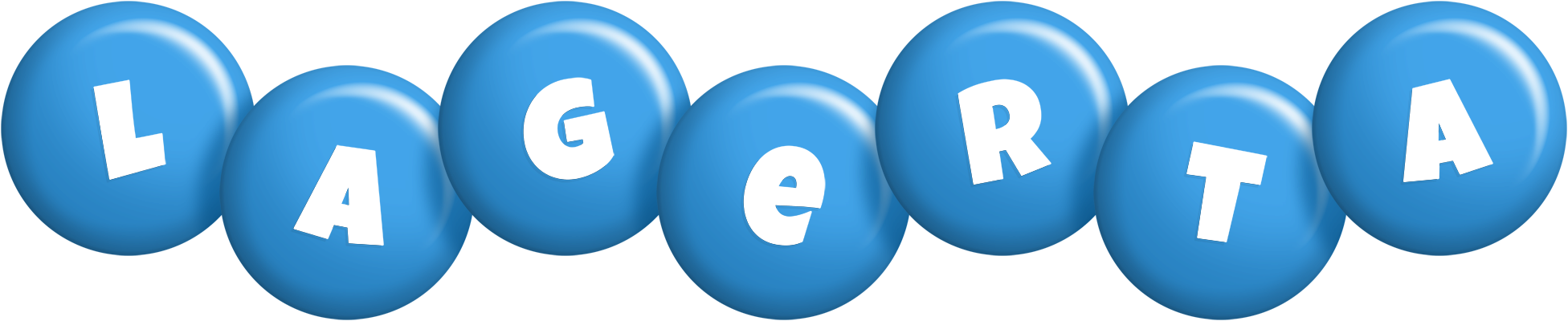 Lagerta candy-blue logo