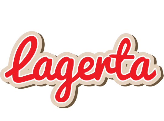 Lagerta chocolate logo