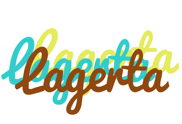Lagerta cupcake logo