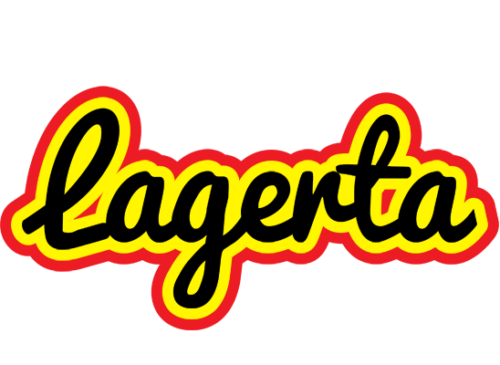 Lagerta flaming logo
