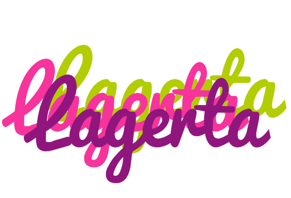 Lagerta flowers logo