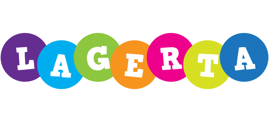 Lagerta happy logo
