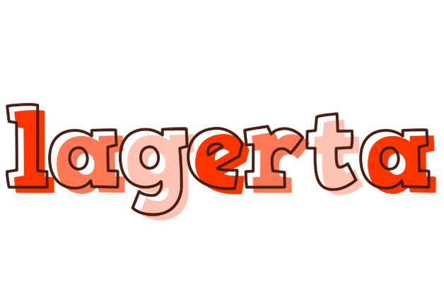 Lagerta paint logo