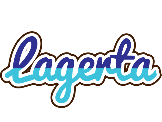 Lagerta raining logo