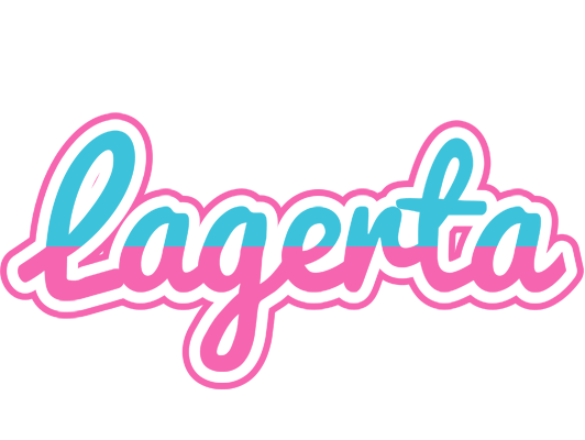 Lagerta woman logo
