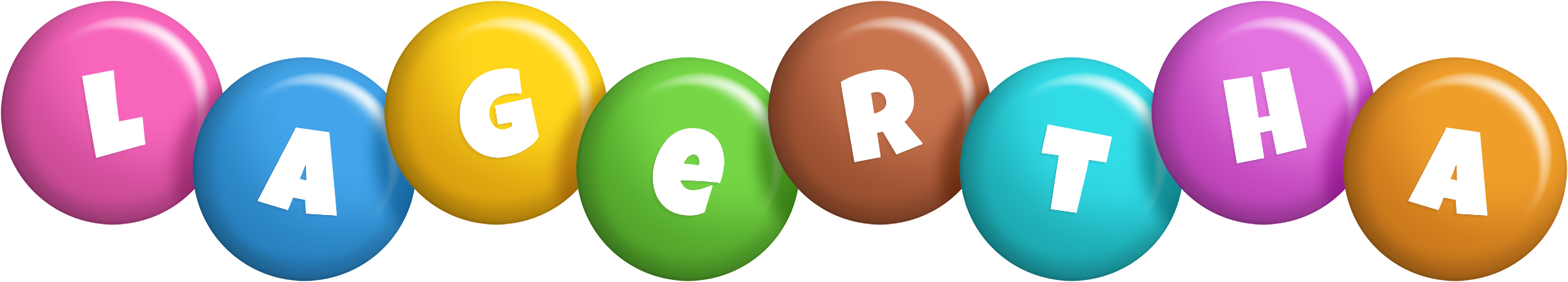 Lagertha candy logo
