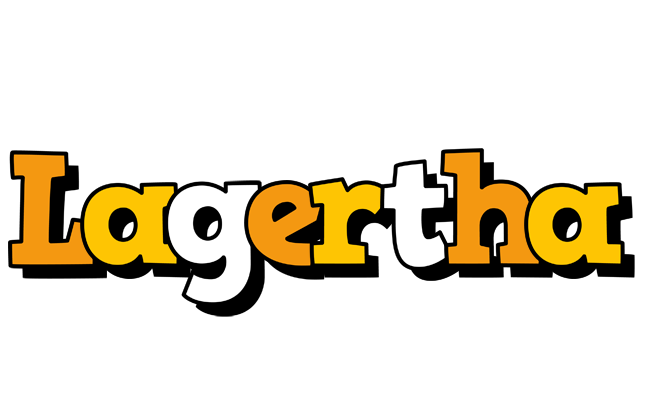 Lagertha cartoon logo