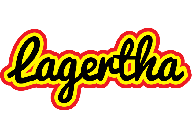 Lagertha flaming logo