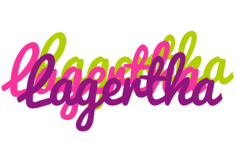 Lagertha flowers logo