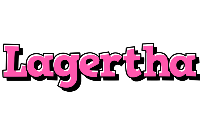 Lagertha girlish logo