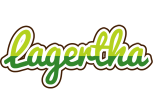 Lagertha golfing logo