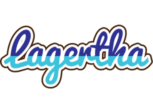 Lagertha raining logo