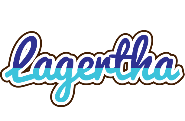 Lagertha raining logo