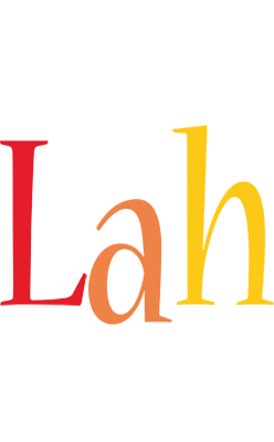 Lah birthday logo