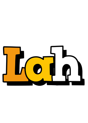 Lah cartoon logo