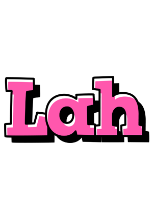 Lah girlish logo