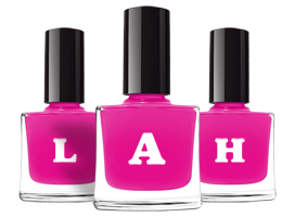 Lah nails logo