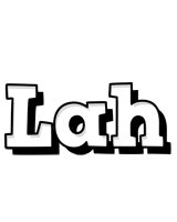 Lah snowing logo