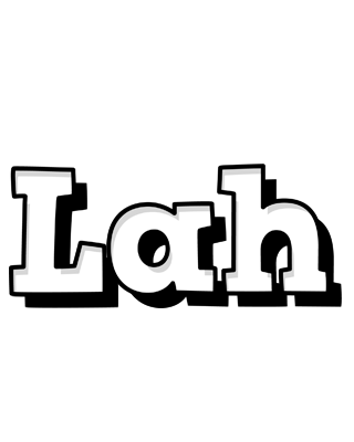 Lah snowing logo
