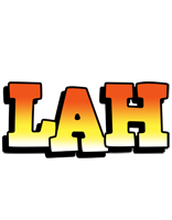 Lah sunset logo