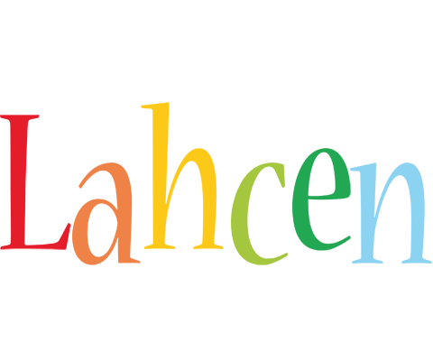 Lahcen birthday logo