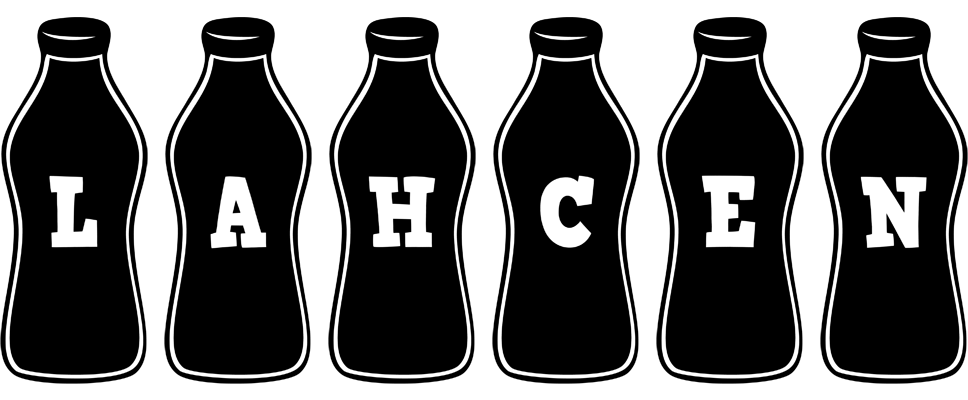 Lahcen bottle logo