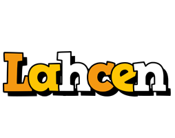 Lahcen cartoon logo