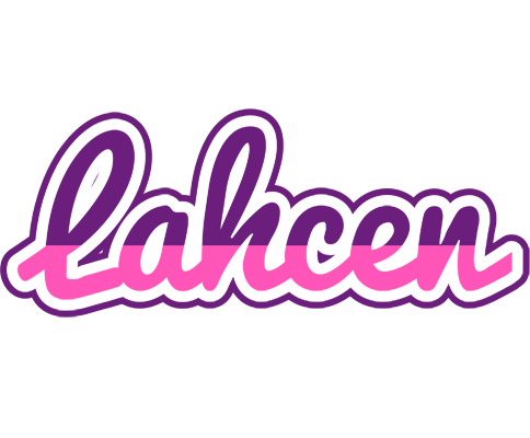 Lahcen cheerful logo