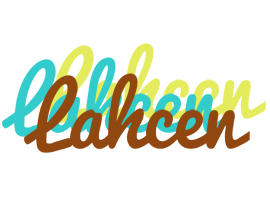 Lahcen cupcake logo
