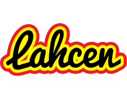 Lahcen flaming logo