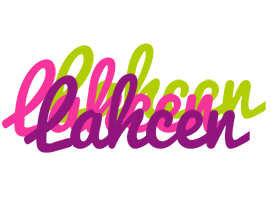 Lahcen flowers logo