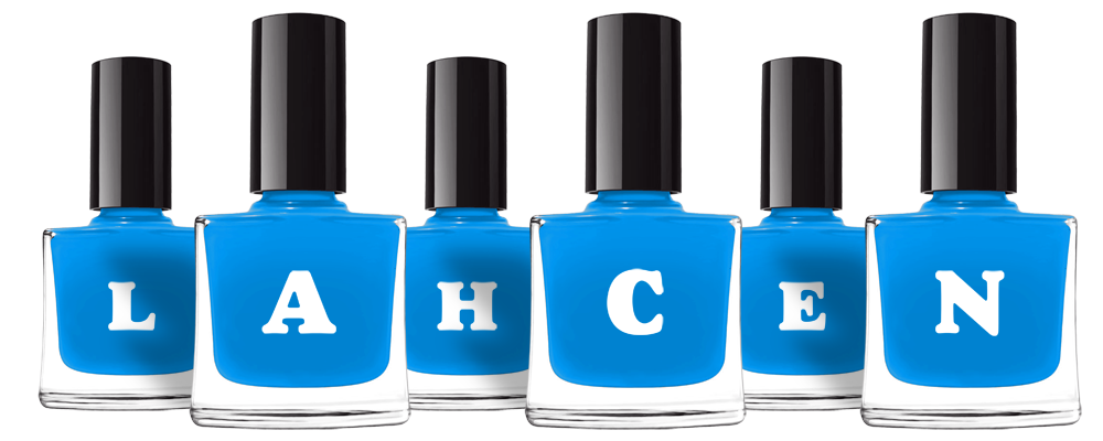 Lahcen glossy logo