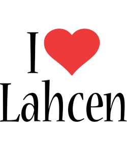 Lahcen i-love logo