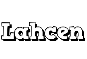 Lahcen snowing logo