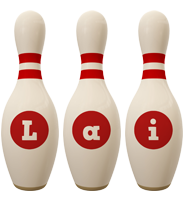 Lai bowling-pin logo