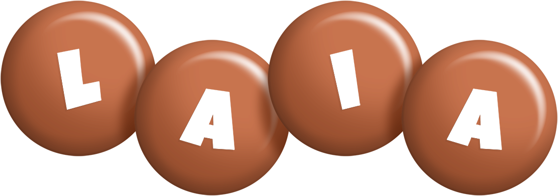 Laia candy-brown logo