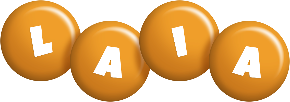 Laia candy-orange logo
