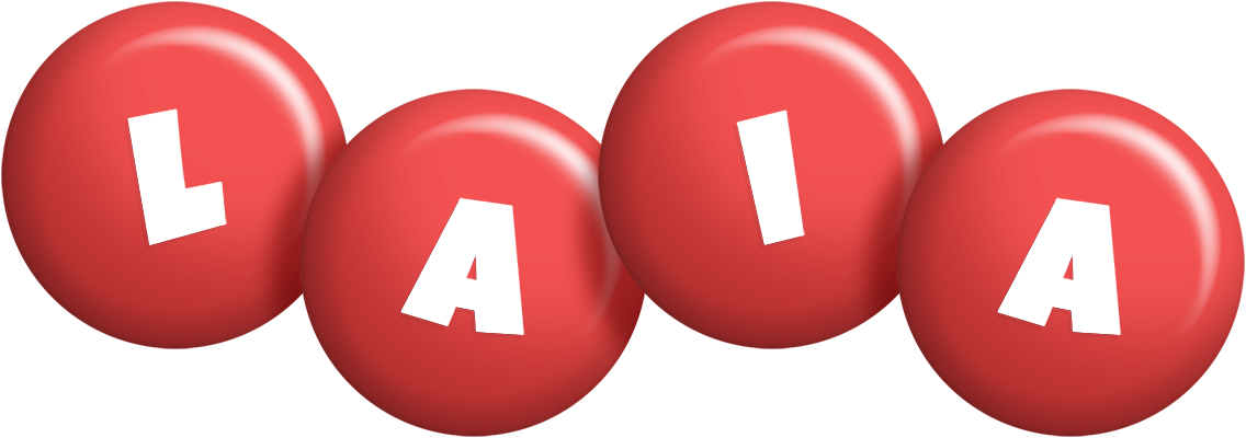 Laia candy-red logo