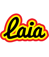 Laia flaming logo