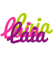 Laia flowers logo