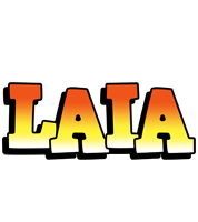 Laia sunset logo