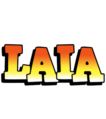 Laia sunset logo