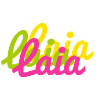 Laia sweets logo