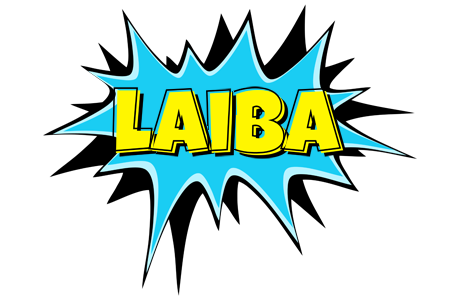 Laiba amazing logo