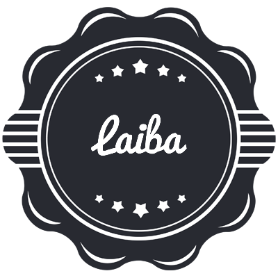 Laiba badge logo