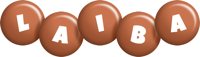Laiba candy-brown logo