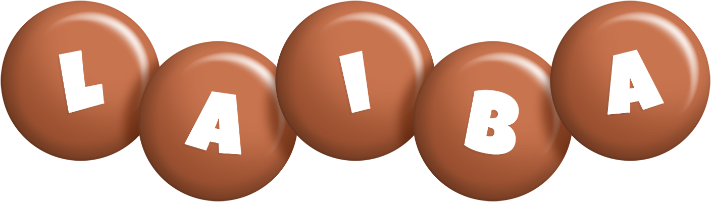 Laiba candy-brown logo